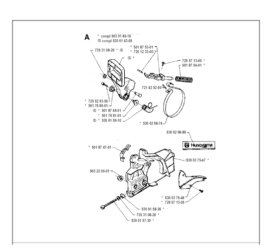 Husqvarna Kettensägen 36, 19941800001-Current