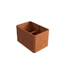 Vorschaubild Premium Hochbeet aus Cortenstahl mit Rostpatina 120 x 80 x 75 cm