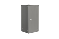 Biohort Metall Geräteschrank-93 x 83 cm (Größe 90)-quarzgrau-metallic