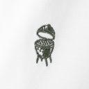 Vorschaubild Big Green Egg Golf Poloshirt - Frauen - Weis