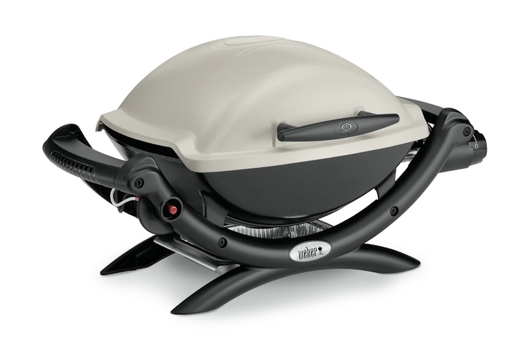 Weber Q 1000, Titan ohne Seitentische