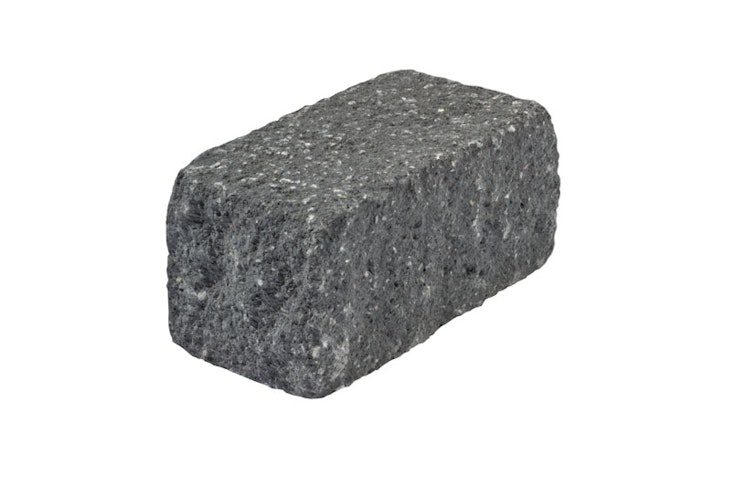 Diephaus Mauerstein SIOLA-KOMBI SCHWARZ 25/12,5/12,5 CM