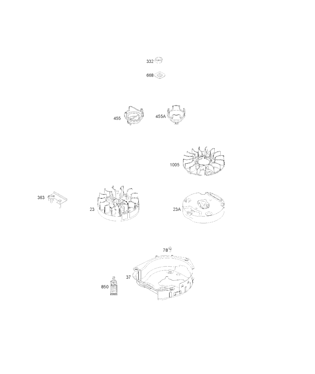 Explosionszeichnung Ersatzteile