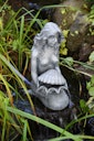 Vorschaubild Heissner Teichfigur "Meerjungfrau mit Muschel", 30x20x46cm
