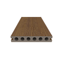 Vorschaubild NewTechWood Deluxe Vintage WPC-Terrassendiele Hohlkammer Teak  23 x 138 mm