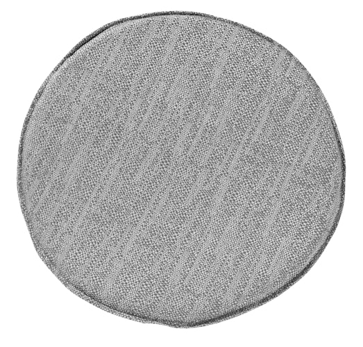 BEST Sitzkissen HORIZON Ø 40 x 2,5 cm, 100 % Polyacryl - Auslaufartikel