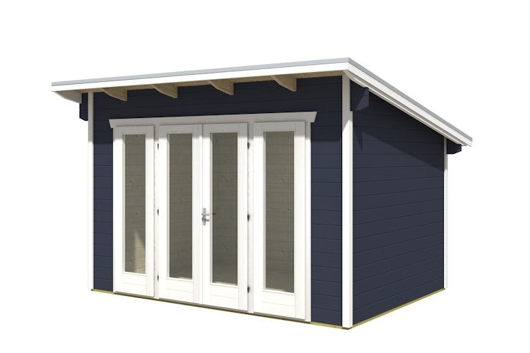 Skan Holz 28 mm Gartenhaus Ostende 1