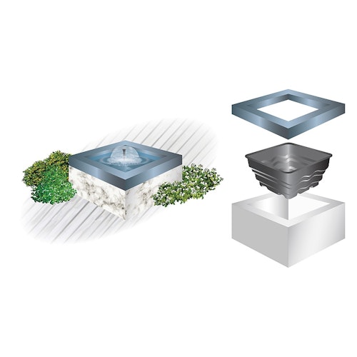 Heissner PE Fertigteich 200L (B082-00)