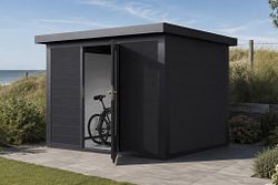 Wolff Finnhaus WPC Gartenhaus Loke - 28 mm