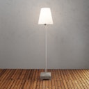 Vorschaubild Konstsmide Stehleuchte Lucca, silbergrau, lackiertes Aluminium (450-300)