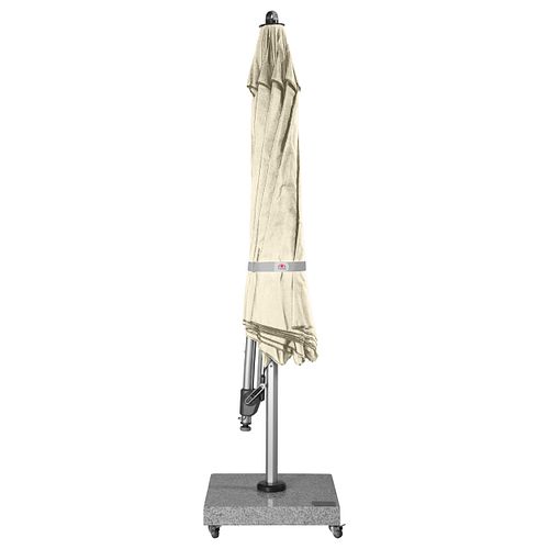 doppler Pendelschirm EXPERT 350, Aluminium Silber / 100 % Polypropylen 220 g/m²