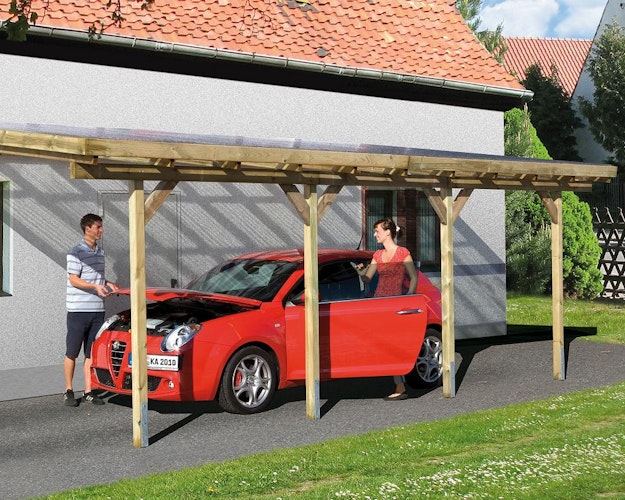 Weka Anlehn-Carport