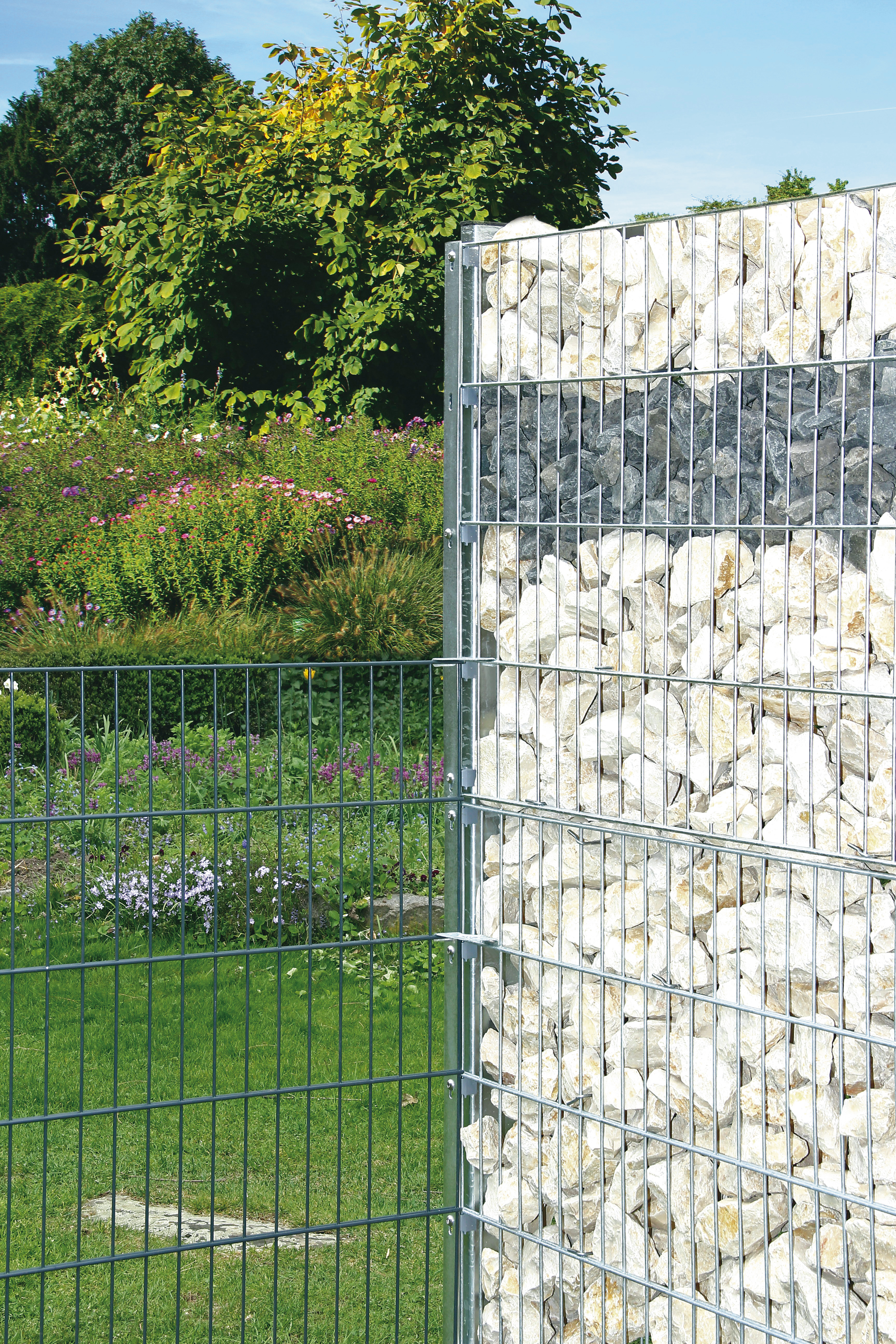 Alberts® Cluster Gabione Grund-Set 1000 mm