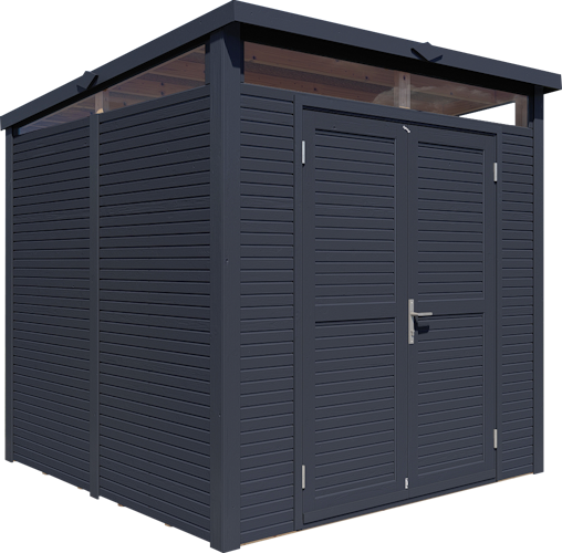 Bertilo Gartenhaus Woodline Pent - 18 mm