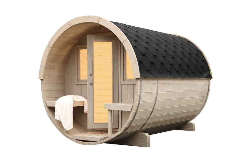 Wolff Finnhaus Saunafass Fasssauna 280
