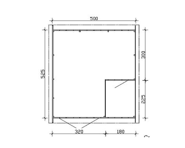 Skan Holz 45 mm Garage Holzgarage Varberg 1/2/3