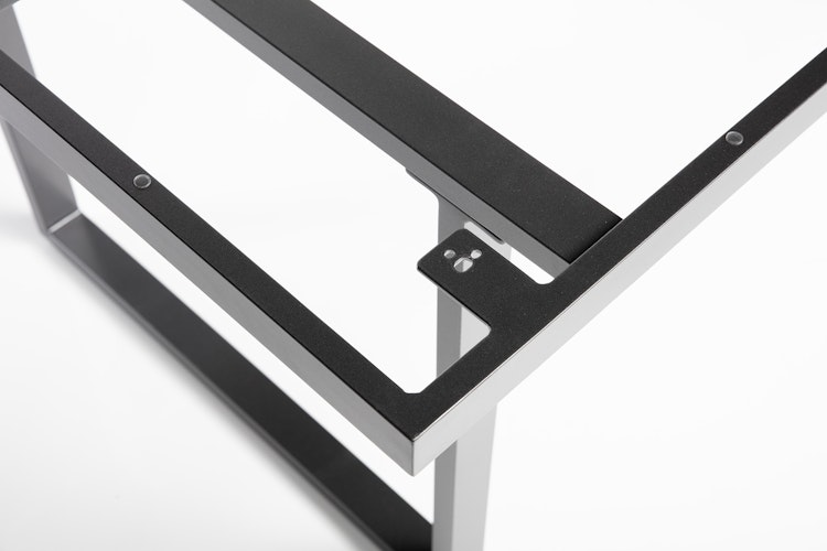 Kettler Casual Dining Tischgestell SKATE 95 x 95 x 68 cm, Aluminium Anthrazit - Sonderaktion