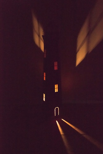 Badeko Turm ,,Leuchtturm“ in Edelrostoptik