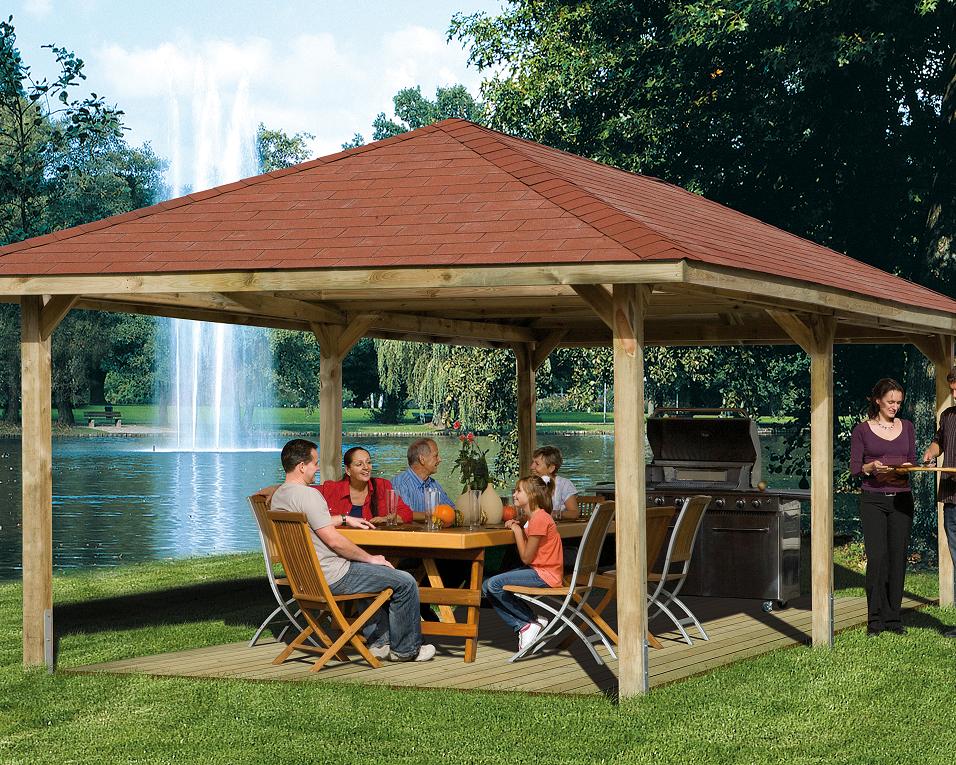 Weka Gartenoase 651 B - Sparset inkl. Schindeln