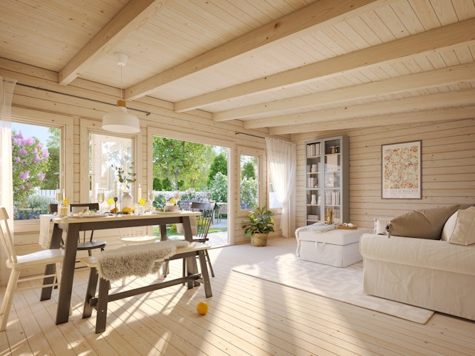 Palmako Gartenhaus Lisa 19,4 m² - 44 mm