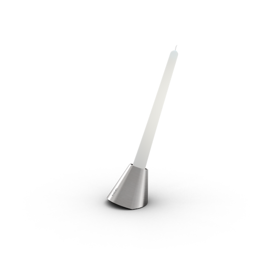 höfats Kerzenhalter Digi Detox silber