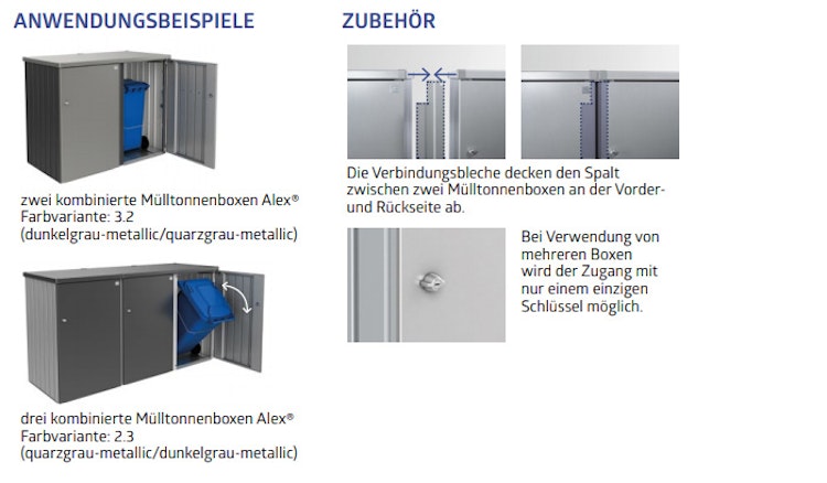 Biohort Mülltonnenbox Alex