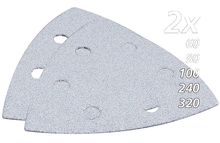 Makita Delta-Schleifpapier Set Farbe B-21674