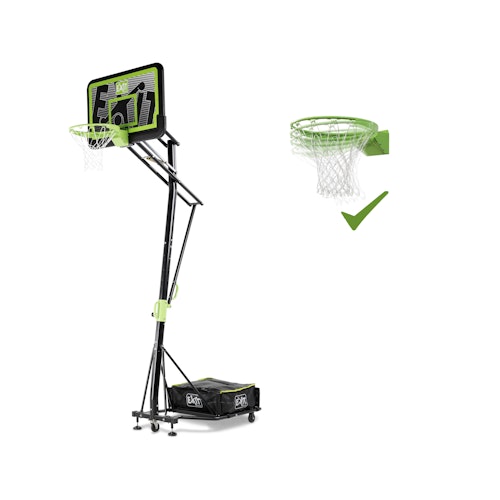 EXIT Basketballkorb Galaxy Portable Basket Black Edition