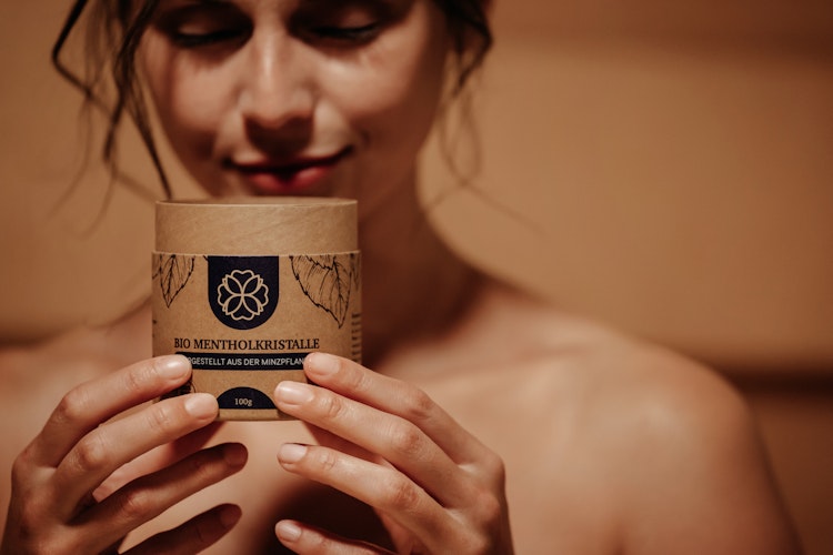 Liebenstein Bio Mentholkristalle für die Sauna (100g)