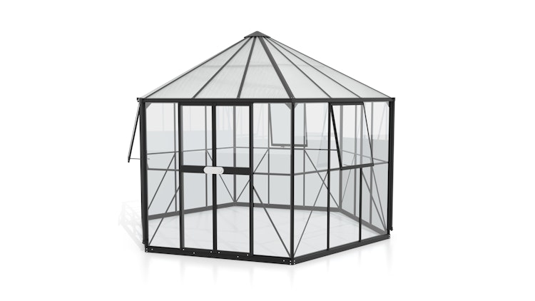 Vitavia Gewächshaus Juno/Hera 9000 inkl. 3 Seitenfenstern - 9,0 m²