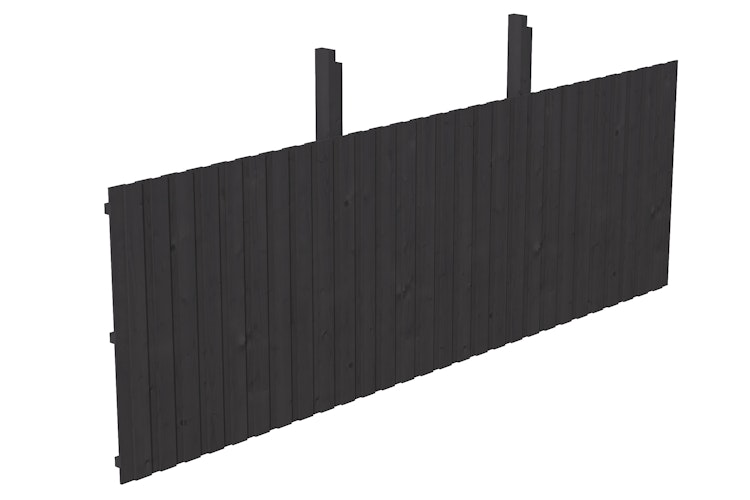 Skan Holz Rückwand für Leimholz Doppel- Carports - Deckelschalung
