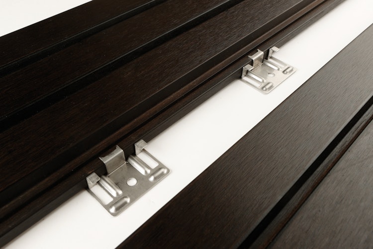 COBRA FASTENER Symphony Clip, Edelstahl 100 Stk. inkl. Holzschrauben & Bit