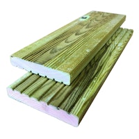 T&J Terrassendiele grün 25 x 145 x 3000 mm