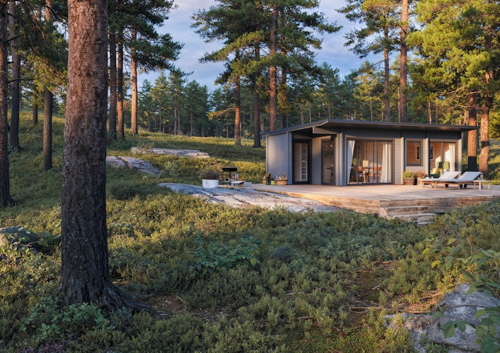 Palmako Ferienhaus Cecilia 32,0 m² Slide Plus - 70 mm