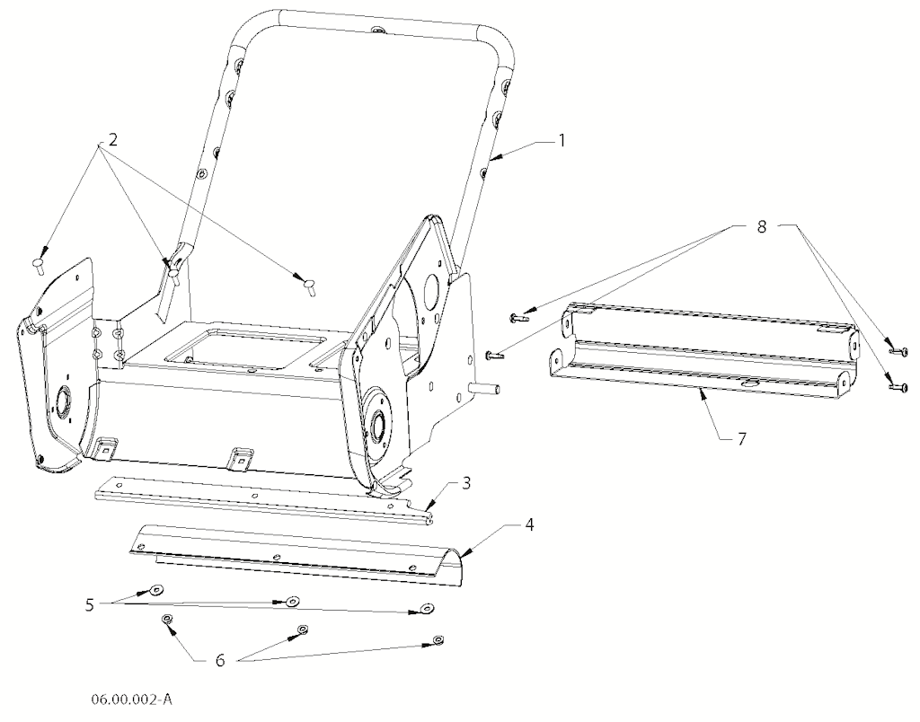 Explosionszeichnung Ersatzteile