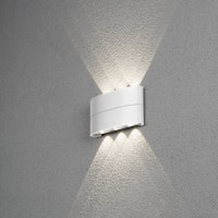 Konstsmide Wandleuchte Chieri, 8W LED, weiss, IP54 (7853-250)