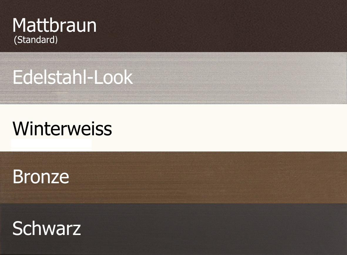 Ximax Carport Metall-Musterpaket in allen Farben