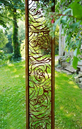 Badeko Rosenbogen „Lienz“ in Edelrostoptik 210 cm breit