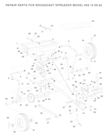 Husqvarna Zubehör für Aufsitzmäher 954120042 Anhängestreuer
