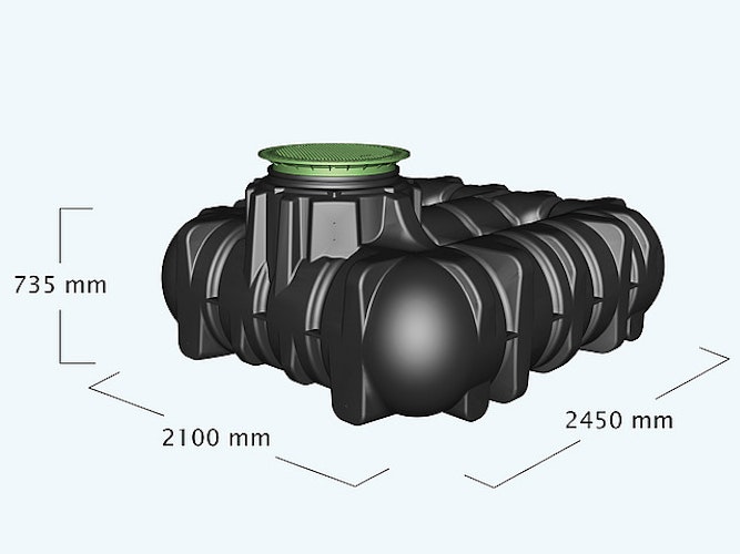 Graf Flachtank Platin