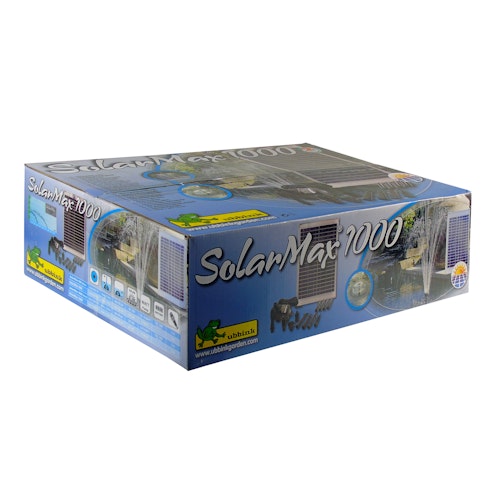 Ubbink SolarMax 1000 Springbrunnenpumpe inkl. Solarpaneel