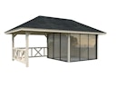 Vorschaubild Palmako Pavillon Bianca 16,6 m² Set 203 Slide - 28 mm