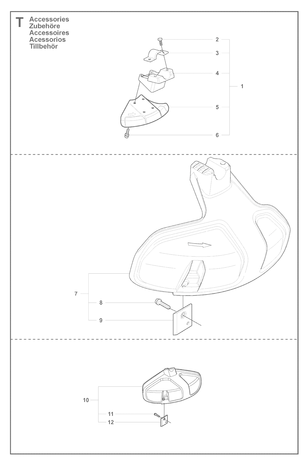 Explosionszeichnung Ersatzteile