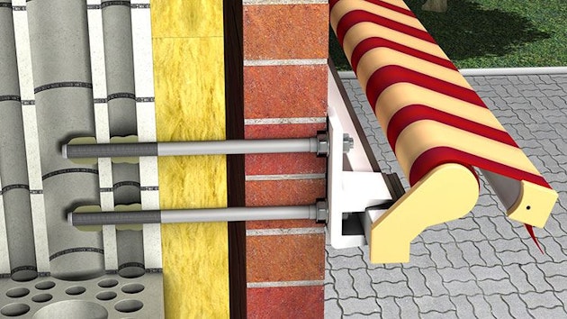 Gutta Befestigungsset fr WDVS / Klinkerfassade bis 38 cm (fr 6 Bohrlcher)