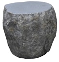 Vorschaubild Gardenforma Sitzhocker Boulder in grauer Findlings-Optik aus Faserbeton