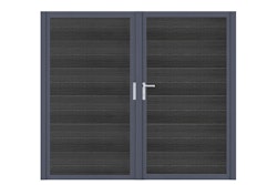 dz VIDUAL Swing Doppeltor Comp-Co 140 x 20 mm Steckprofil symmetrisch