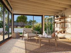 Palmako Glashaus Saga 16,6 m² Slide