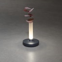 Vorschaubild Konstsmide Biarritz USB-Tischvase dunkelgrau, 1800/2700/4000K, dimmbar