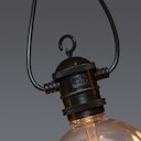 Vorschaubild Konstsmide Weihnachtsbeleuchtung  LED globe Party Lichterkette retro schwarz