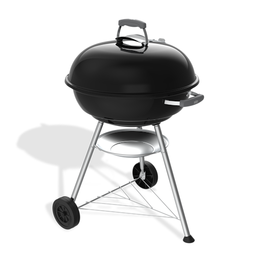 Weber Compact Kettle Holzkohlegrill 57 cm Black
